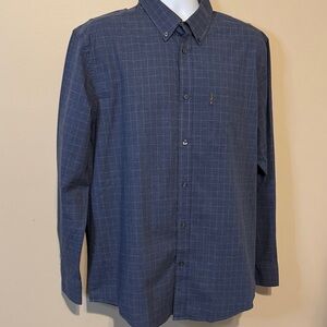 Ben Sherman Medium Blue Button Down Shirt